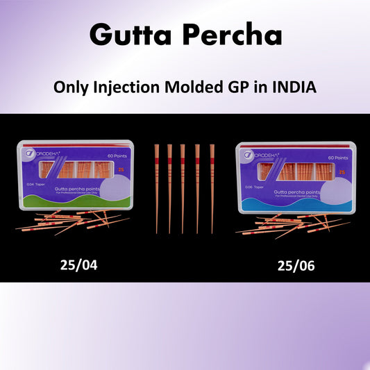 Gutta Percha Injection Molded